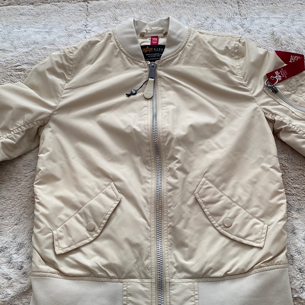 Alpha Industries Official Flight Jacket. New Without Tags. Size XS